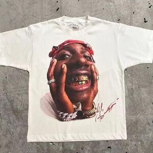 White Graphic Tee